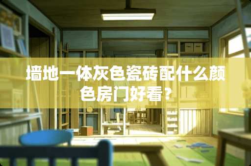 墙地一体灰色瓷砖配什么颜色房门好看？