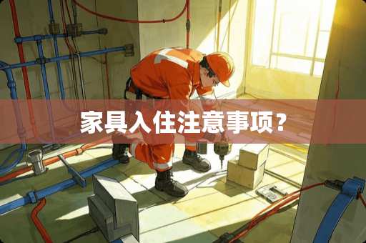 家具入住注意事项？