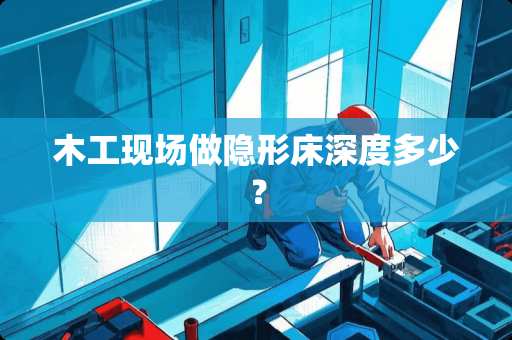 木工现场做隐形床深度多少？