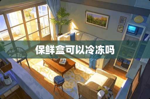 保鲜盒可以冷冻吗