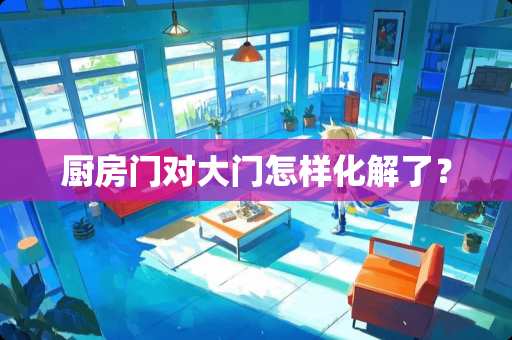 厨房门对大门怎样化解了？
