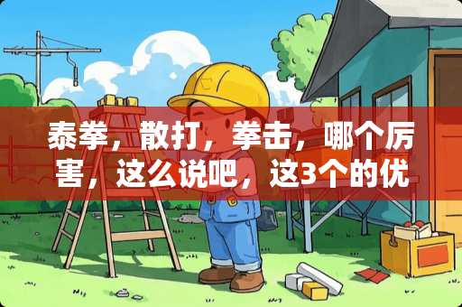 泰拳，散打，拳击，哪个厉害，这么说吧，这3个的优点缺点说说，最好比实战？