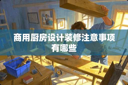 商用厨房设计装修注意事项有哪些