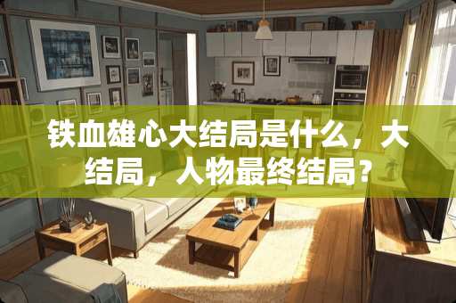 铁血雄心大结局是什么，大结局，人物最终结局？