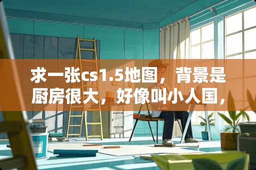 求一张cs1.5地图，背景是厨房很大，好像叫小人国，谢谢啊