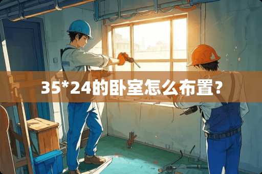 35*24的卧室怎么布置？