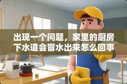出现一个问题，家里的厨房下水道会冒水出来怎么回事