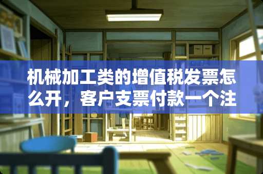 机械加工类的*****怎么开,客户支票付款一个注意那些? 机械加工类的*****怎么开,客户支票付款一个注意那些?