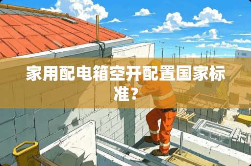 家用配电箱空开配置国家标准？