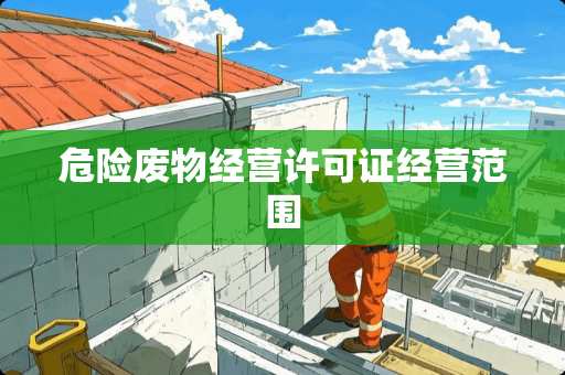 危险废物经营许可证经营范围