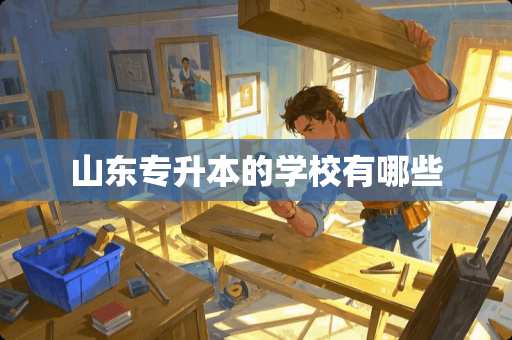 山东专升本的学校有哪些