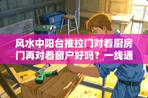 风水中阳台推拉门对着厨房门再对着窗户好吗？一线通这样的模式