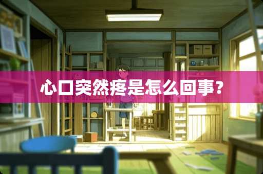 心口突然疼是怎么回事？