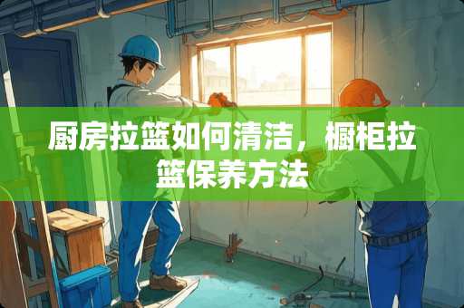 厨房拉篮如何清洁，橱柜拉篮保养方法