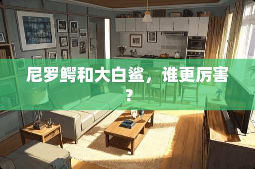 尼罗鳄和大白鲨，谁更厉害？