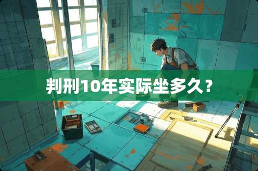 判刑10年实际坐多久？