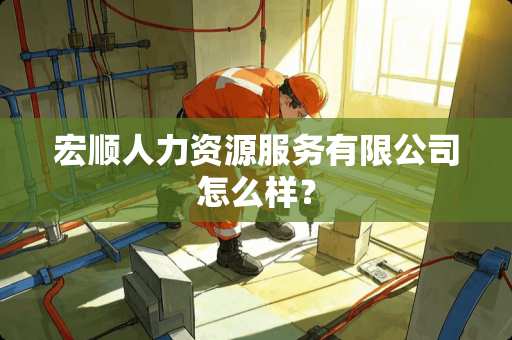 宏顺人力资源服务有限公司怎么样？