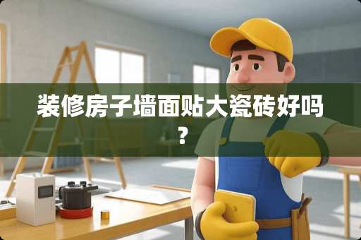 装修房子墙面贴大瓷砖好吗？