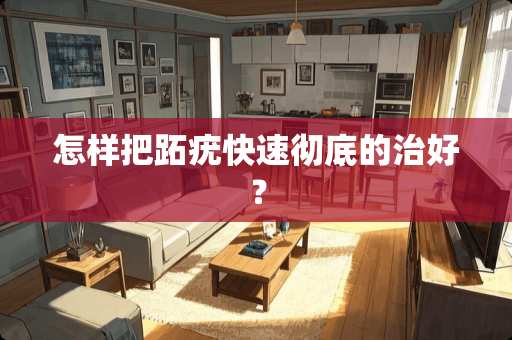 怎样把跖疣快速彻底的治好？