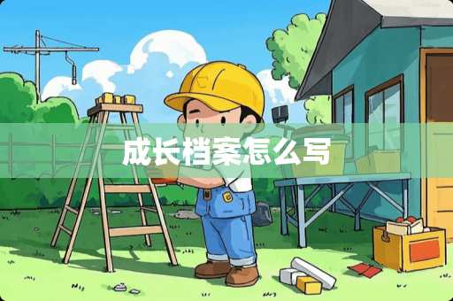 成长档案怎么写