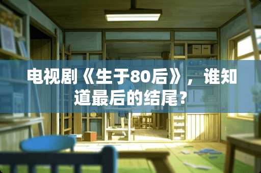 电视剧《生于80后》，谁知道最后的结尾？