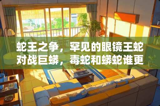 蛇王之争，罕见的眼镜王蛇对战巨蟒，毒蛇和蟒蛇谁更强？