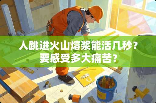 人跳进火山熔浆能活几秒？要感受多大痛苦？