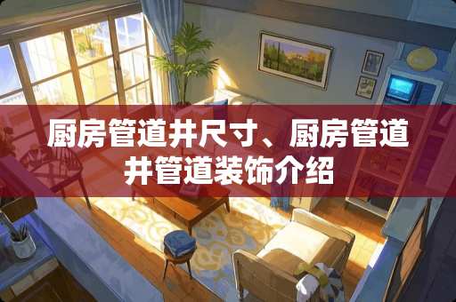 厨房管道井尺寸、厨房管道井管道装饰介绍