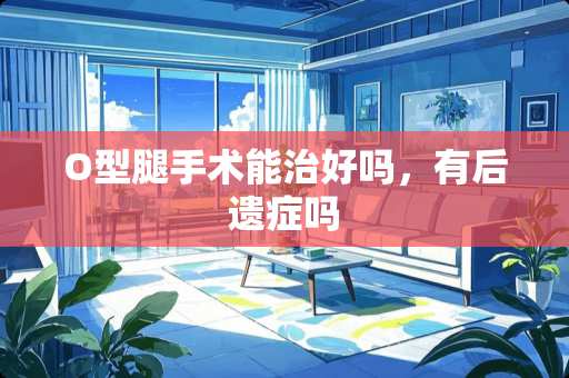 O型腿手术能治好吗，有后遗症吗