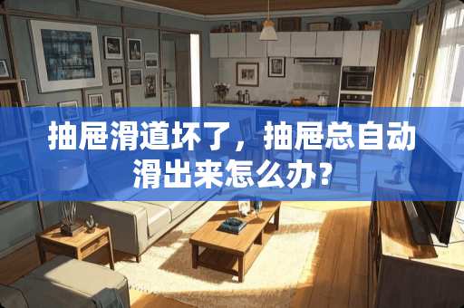 抽屉滑道坏了，抽屉总自动滑出来怎么办？