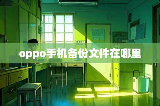 oppo手机备份文件在哪里