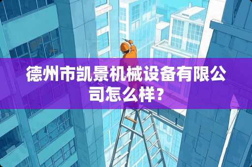 德州市凯景机械设备有限公司怎么样？