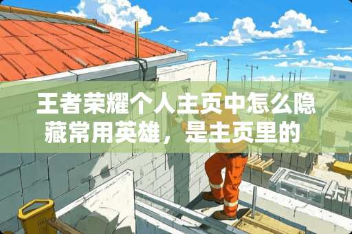 王者荣耀个人主页中怎么隐藏常用英雄,是主页里的 不是排位里的!!! 王者荣耀个人主页中怎么隐藏常用英雄,是主页里的 不是排位里的!!!