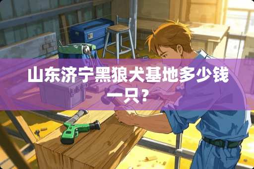 山东济宁黑狼犬基地多少钱一只？