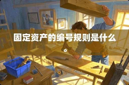 固定资产的编号规则是什么。