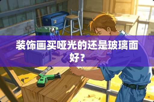 装饰画买哑光的还是玻璃面好? 装饰画买哑光的还是玻璃面好?