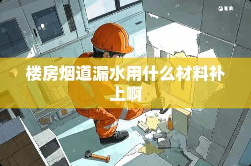 楼房烟道漏水用什么材料补上啊