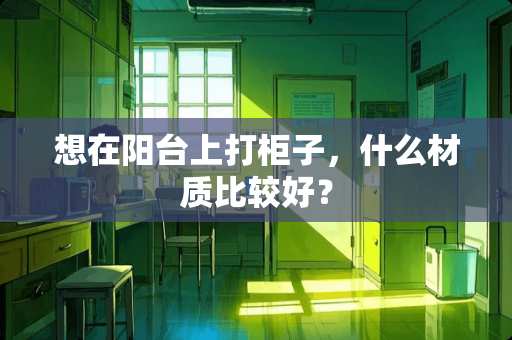 想在阳台上打柜子，什么材质比较好？
