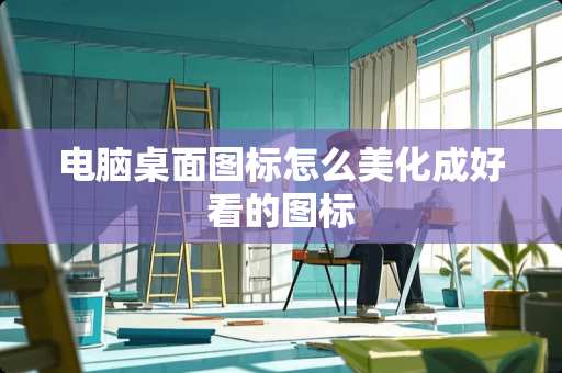 电脑桌面图标怎么美化成好看的图标