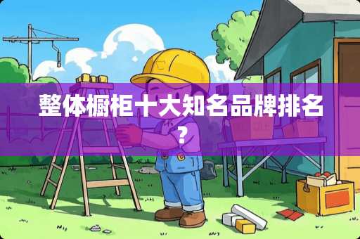 整体橱柜十大知名品牌排名？