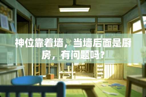 神位靠着墙，当墙后面是厨房，有问题吗？