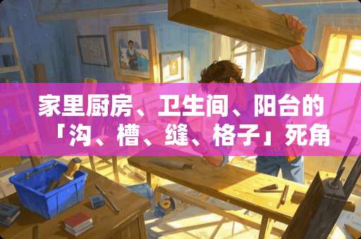 家里厨房、卫生间、阳台的「沟、槽、缝、格子」死角怎么清洗？