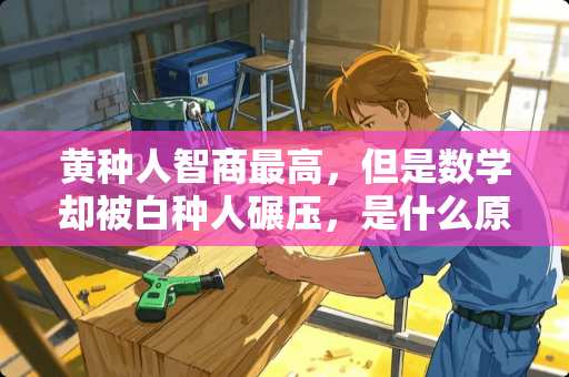 黄种人智商最高，但是数学却被白种人碾压，是什么原因？