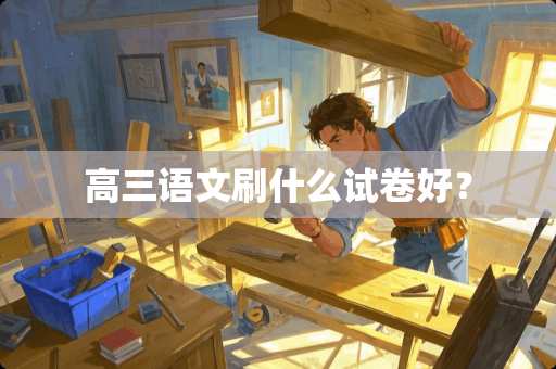 高三语文刷什么试卷好？