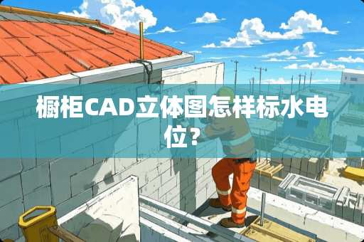 橱柜CAD立体图怎样标水电位？