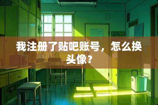 我注册了贴吧账号，怎么换头像？