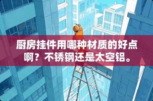 厨房挂件用哪种材质的好点啊？不锈钢还是太空铝。