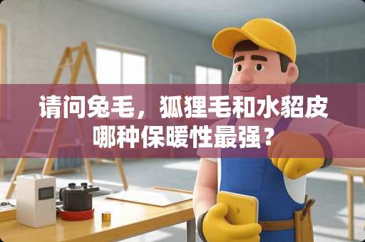 请问兔毛，狐狸毛和水貂皮哪种保暖性最强？