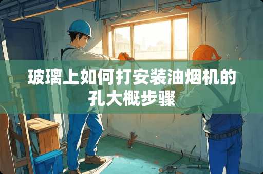 玻璃上如何打安装油烟机的孔大概步骤