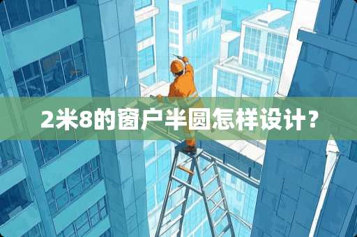 2米8的窗户半圆怎样设计？